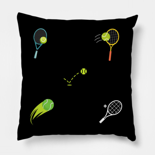 Tennis Lover Pillow by BlackMeme94