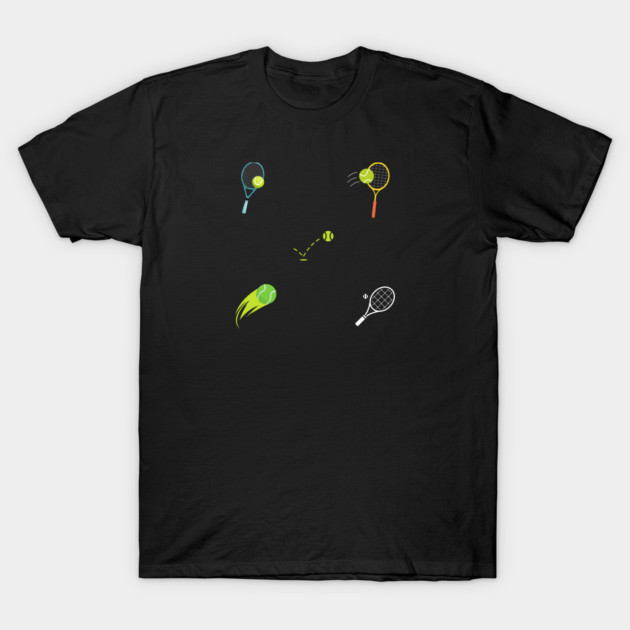 Tennis Lover T-Shirt by BlackMeme94