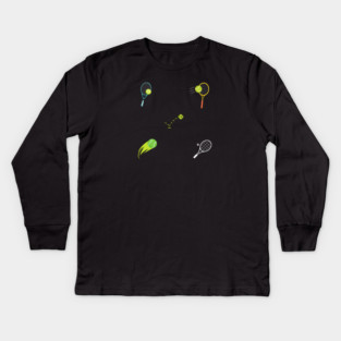 Tennis Lover Kids Long Sleeve T-Shirt