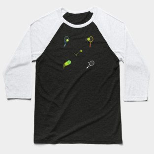Tennis Lover Baseball T-Shirt