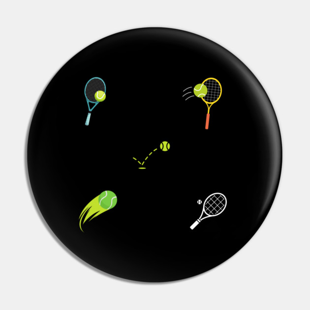 Tennis Lover Pin by BlackMeme94