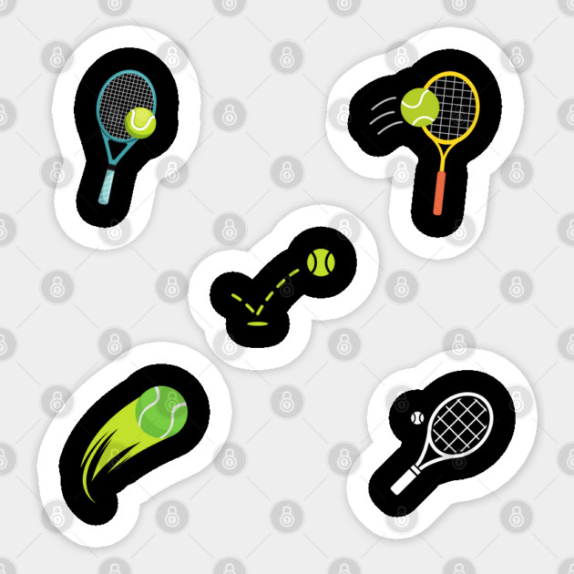 Tennis Lover Sticker by BlackMeme94