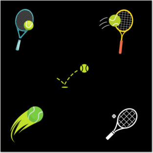 Tennis Lover Posters and Art