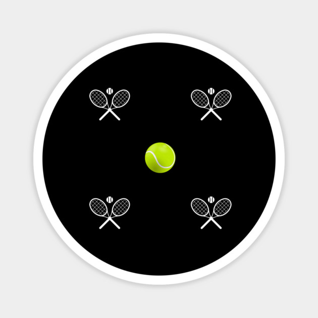 Tennis Lover Magnet by BlackMeme94