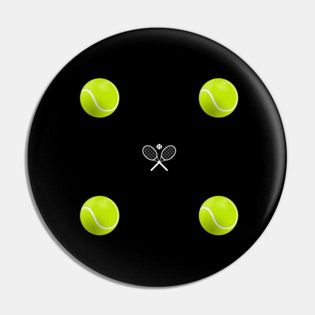 Tennis Lover Pin by BlackMeme94