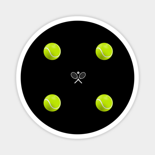 Tennis Lover Magnet by BlackMeme94