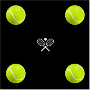 Tennis Lover Posters and Art