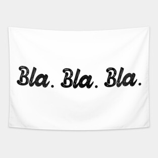 Funny slogan Tapestry