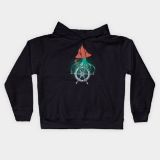 Squid pirate Kids Hoodie