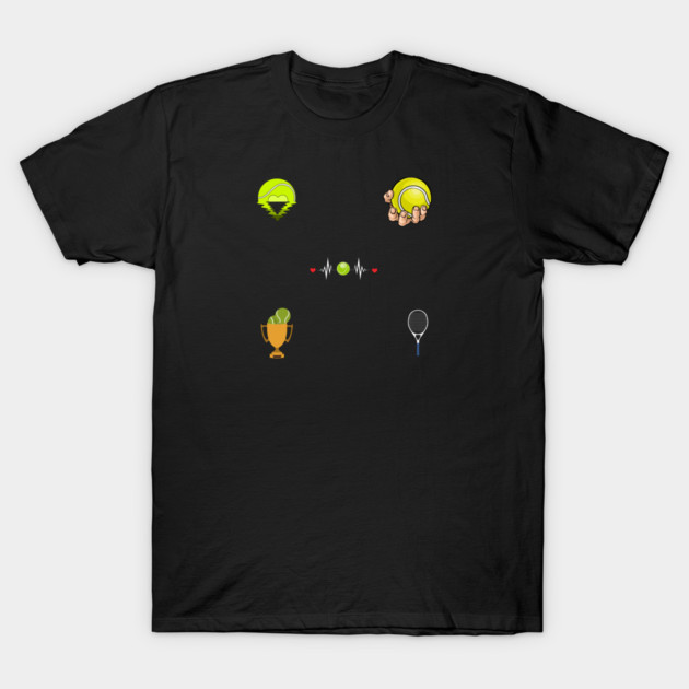 Tennis Lover T-Shirt by BlackMeme94