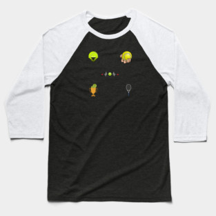 Tennis Lover Baseball T-Shirt