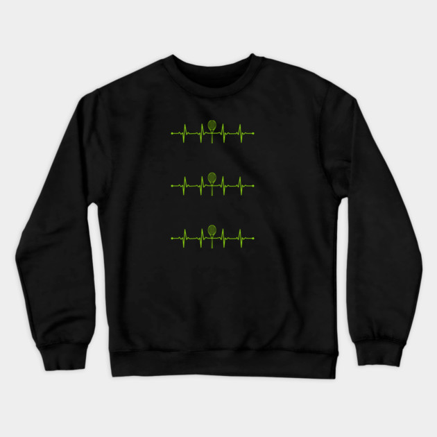 Tennis Lover Crewneck Sweatshirt by BlackMeme94
