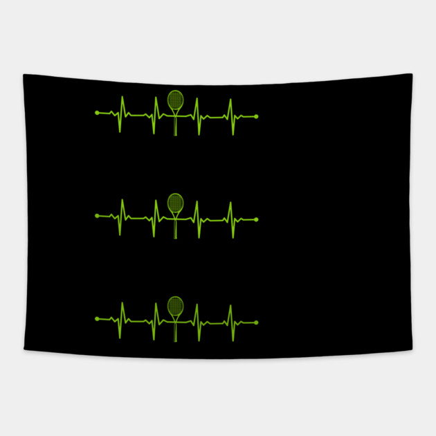 Tennis Lover Tapestry by BlackMeme94