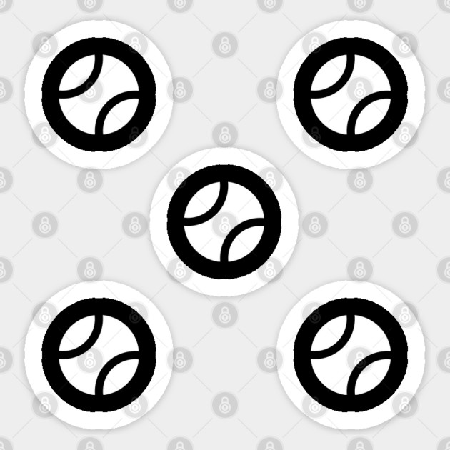 Tennis Lover Sticker by BlackMeme94