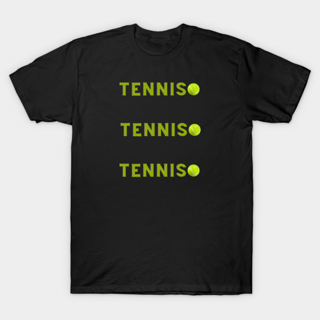 Tennis Lover T-Shirt by BlackMeme94