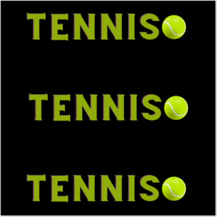 Tennis Lover Posters and Art