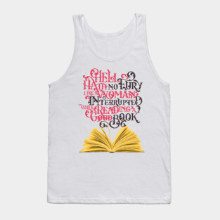 Hell Hath No Fury - Reading Tank Top