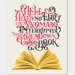 Hell Hath No Fury - Reading Posters and Art