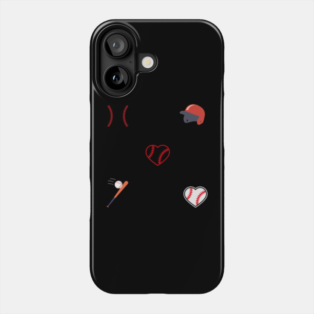 Baseball Lover Phone Case by BlackMeme94