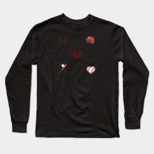 Baseball Lover Long Sleeve T-Shirt