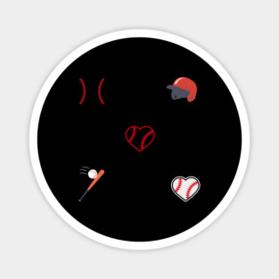 Baseball Lover Magnet