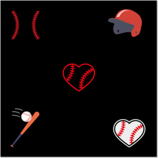 Baseball Lover Posters and Art