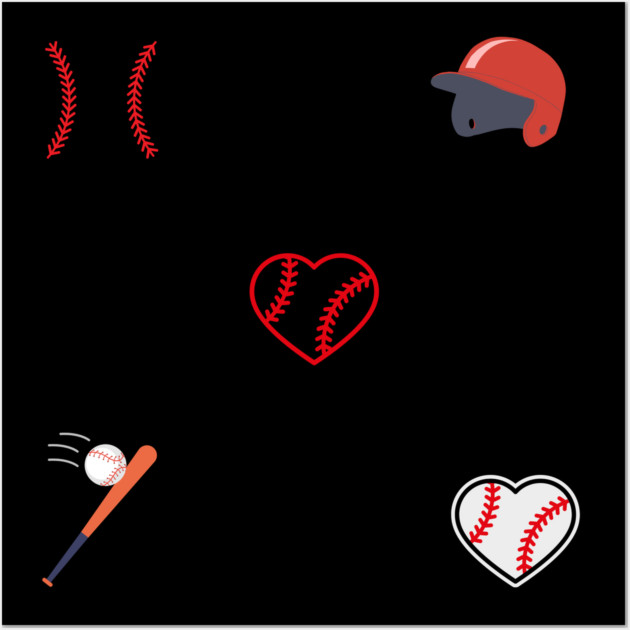 Baseball Lover Wall Art by BlackMeme94