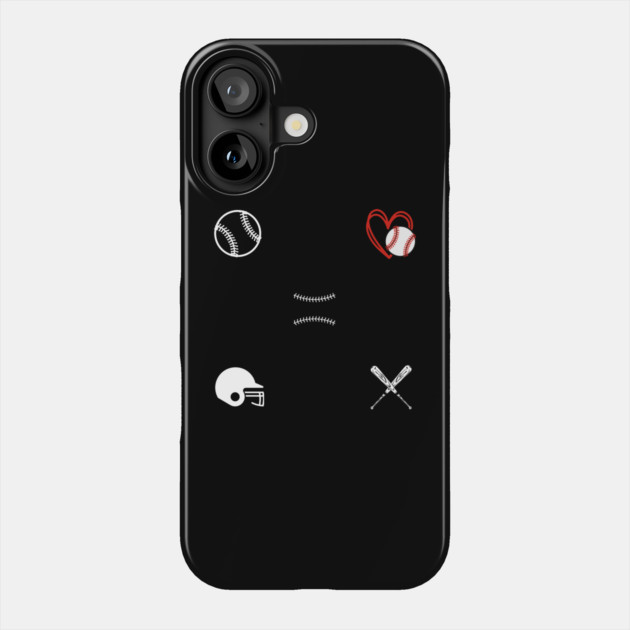 Baseball Lover Phone Case by BlackMeme94