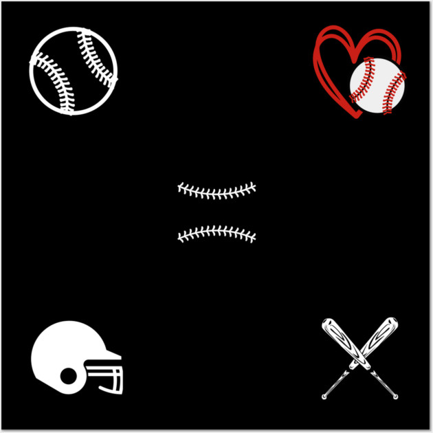 Baseball Lover Wall Art by BlackMeme94