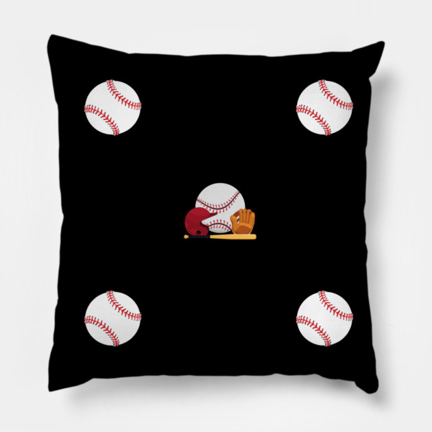 Baseball Lover Pillow by BlackMeme94