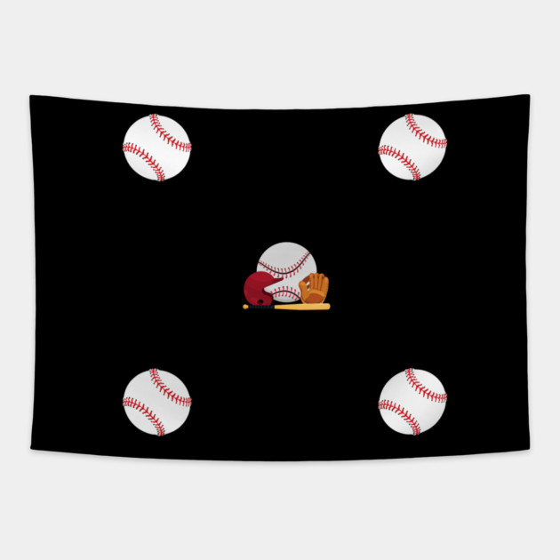 Baseball Lover Tapestry by BlackMeme94