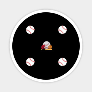 Baseball Lover Magnet