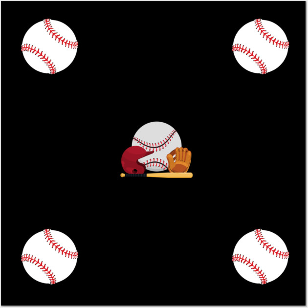 Baseball Lover Wall Art by BlackMeme94