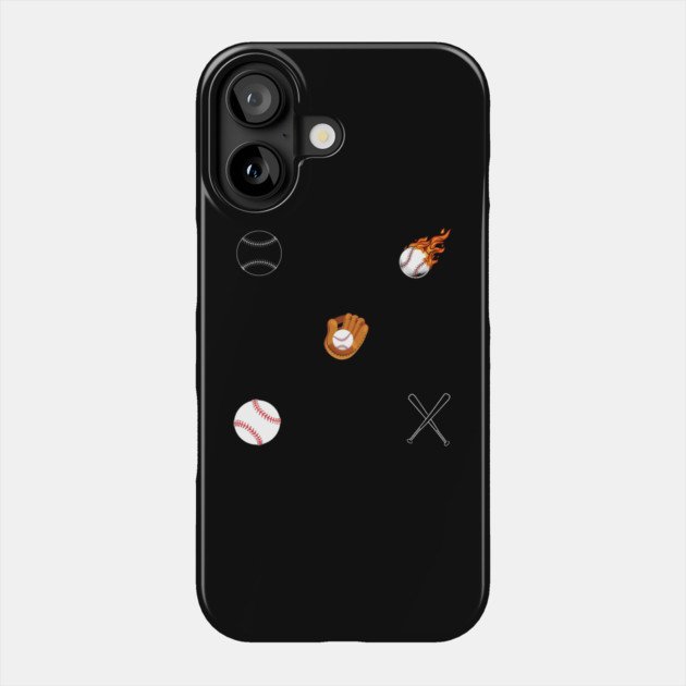 Baseball Lover Phone Case by BlackMeme94