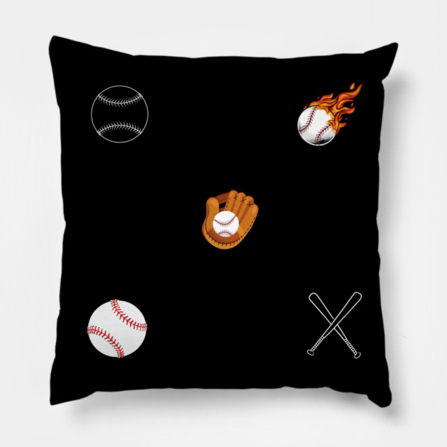 Baseball Lover Pillow by BlackMeme94