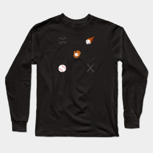 Baseball Lover Long Sleeve T-Shirt