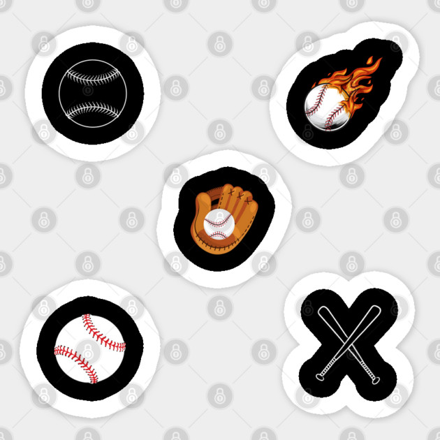 Baseball Lover Sticker by BlackMeme94