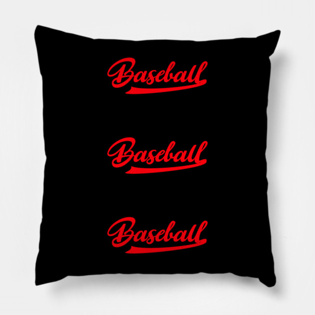 Baseball Lover Pillow by BlackMeme94