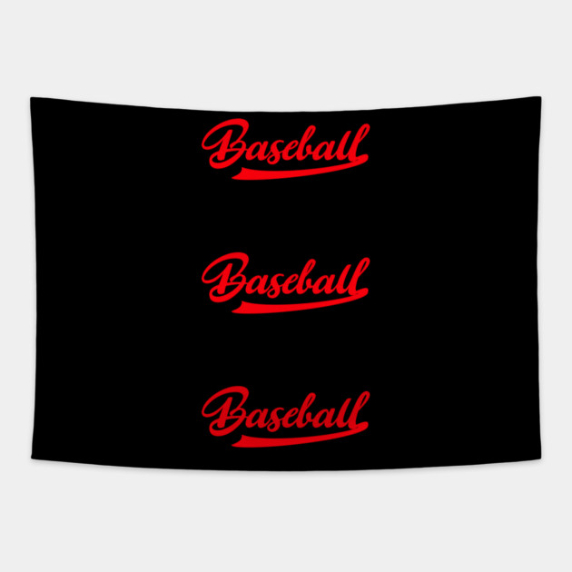Baseball Lover Tapestry by BlackMeme94