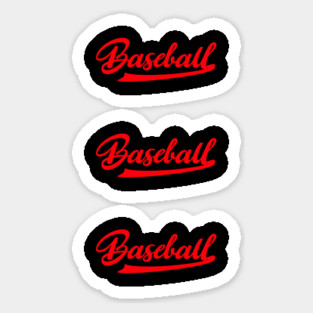 Baseball Lover Sticker