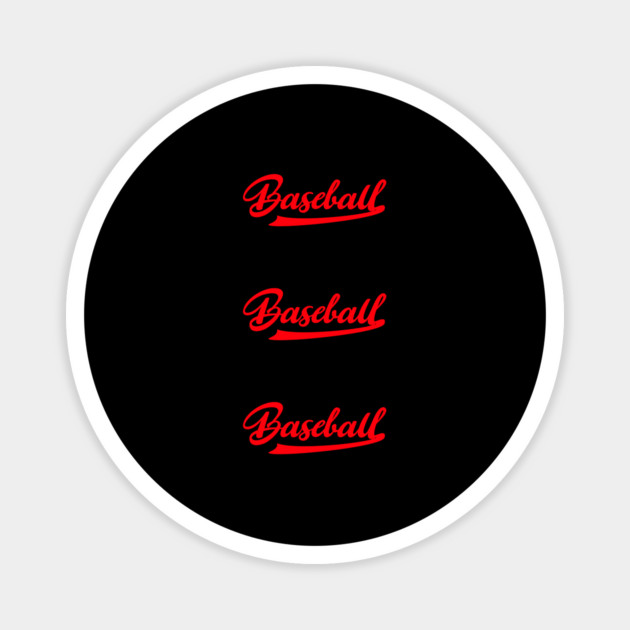 Baseball Lover Magnet by BlackMeme94