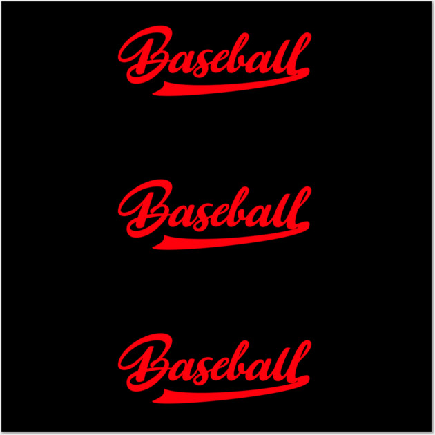 Baseball Lover Wall Art by BlackMeme94