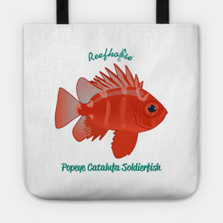 Popeye Catalufa Soldierfish Tote