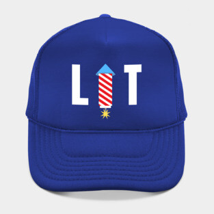 Lit - 4th of July Fireworks Hat
