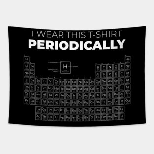 Periodic table quote Tapestry