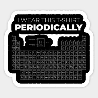 Periodic table quote Magnet