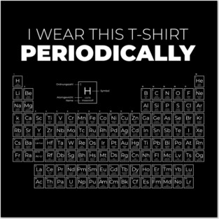 Periodic table quote Posters and Art