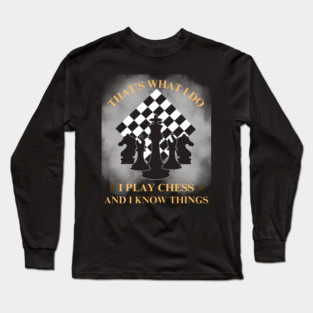 Chess Long Sleeve T-Shirt