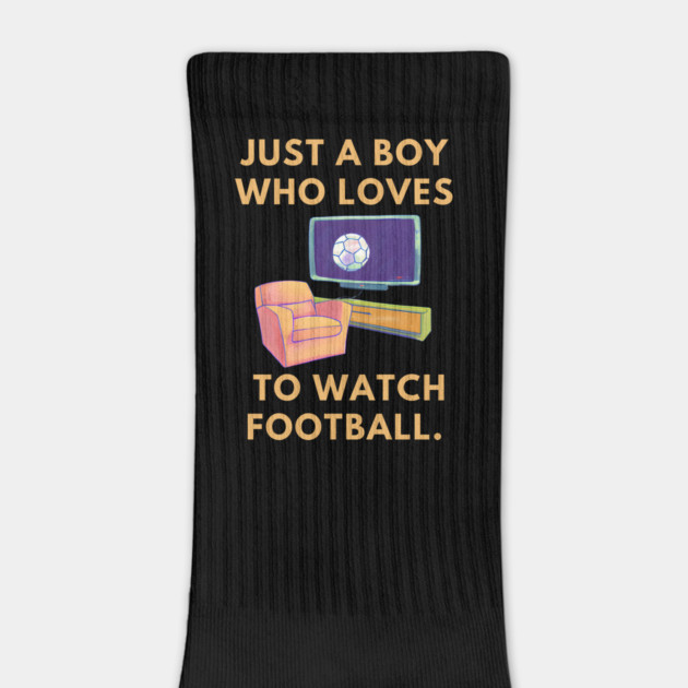Just a boy who loves to watch football by BlackMeme94