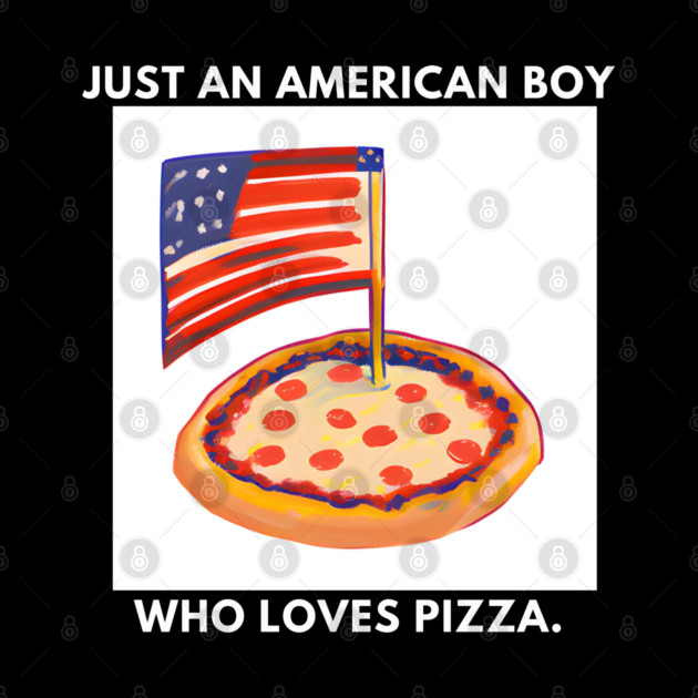 Just an american boy who loves pizza by BlackMeme94